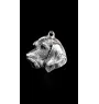 Dachshund Rauhhaar, Dackel, Teckel II - Halskette mit Hund, Hundeanhänger an einer silbernen Kette, einzigartiger Schmuck der Marke Art-Dog