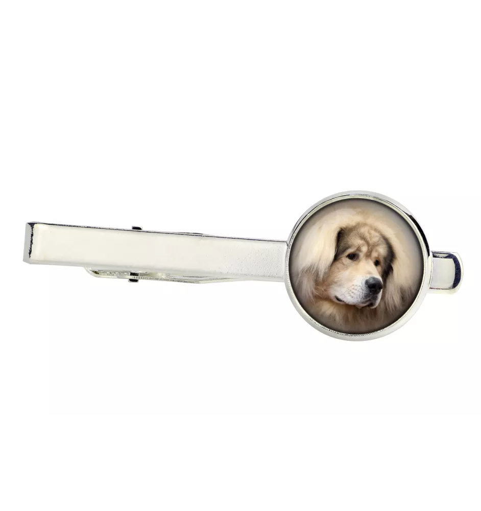 Do khyi, Tibetdogge, Tibetanische Dogge, Tibetmastiff - Krawattennadel, Schmuck, Schmuckstück für das Abendkleid der Marke Art-Dog