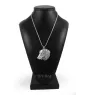 Dachshund Wire-haired, Wiener dog, Badger dog IV - necklace with a dog, dog pendant on a silver chain, unique jewelry from the Art-Dog brand