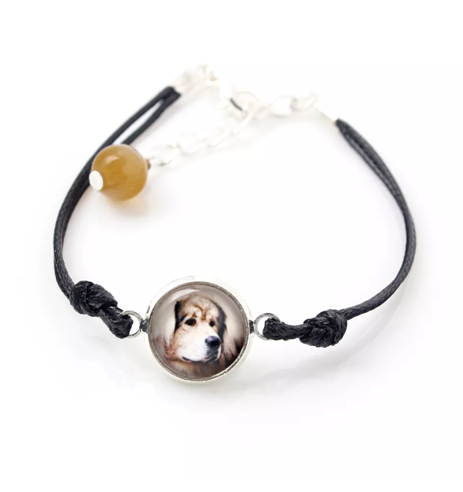 Tibetan Mastiff, Do khyi - bracelet with your photo handmade, unique jewelry from the Art-Dog brand