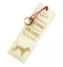 Thai Ridgeback, Chien thaïlandais à crête dorsale - marque-page pour livre avec chien, marque-page personnalisé, accessoire canin pour les lecteurs de la marque Art-Dog