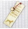 Thai Ridgeback, Chien thaïlandais à crête dorsale - marque-page pour livre avec chien, marque-page personnalisé, accessoire canin pour les lecteurs de la marque Art-Dog
