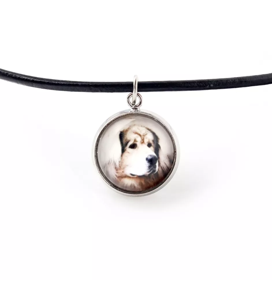 Mastif tybetański zawieszka ze zdjęciem Art-Dog