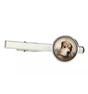 Do khyi, Tibetdogge, Tibetanische Dogge, Tibetmastiff Ärmelknöpfe und Krawatte mit Ihrem Foto, Anzugaccessoire, Herrenschmuck der Marke Art-Dog