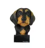 Dachshund Wire-haired, Wiener dog, Badger dog - painted figurine, statue, figure, made by the artist, brand Art-Dog
