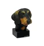 Dachshund Wire-haired, Wiener dog, Badger dog - painted figurine, statue, figure, made by the artist, brand Art-Dog