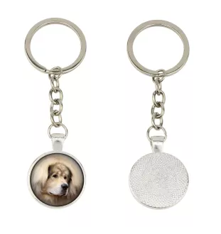 Mastif tybetański brelok w pudełku ze zdjęciem Art-Dog