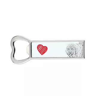 Do khyi, Tibetdogge, Tibetanische Dogge, Tibetmastiff - Flaschenöffner mit Hund, personalisierter Flaschenöffner für den Kühlschrank, ein einzigartiges Geschenk für Männer von der Marke Art-Dog