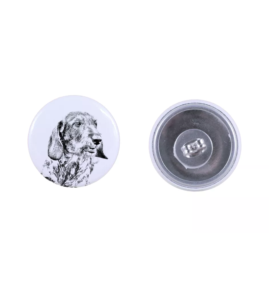 Dachshund Rauhhaar, Dackel, Teckel I - einzigartige Hund-Ohrringe, Ihr Haustier als Schlüsselanhänger, Eigenmarke Art-Dog