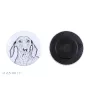 Dachshund Wire-haired, Wiener dog, Badger dog - magnet with a dog's pupil, exceptionally light, strong magnet, handmade product by the Art-Dog brand
