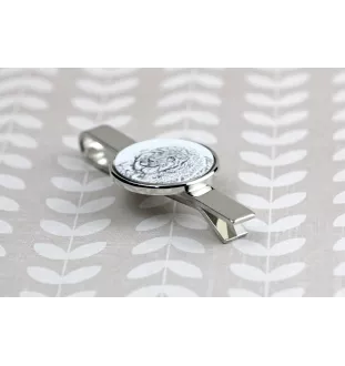 Tibetan Mastiff, Do khyi - tie clip with a dog, personalized tie clip, a unique gift for a man from the Art-Dog brand
