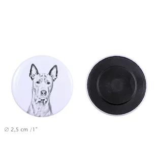 Thai Ridgeback - magnet with a dog's pupil, exceptionally light, strong magnet, handmade product by the Art-Dog brand