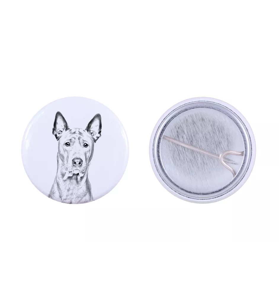 Thai Ridgeback, Chien thaïlandais à crête dorsale - badge avec votre chien, ajoutez votre propre photo, marque Art-Dog