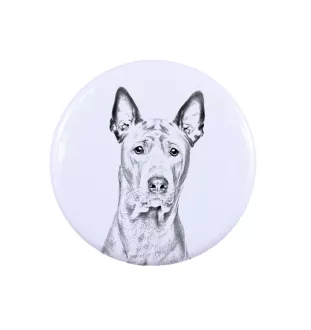 Thai Ridgeback przypinka z psem mała Art-Dog