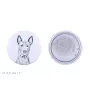 Thai Ridgeback, Chien thaïlandais à crête dorsale - badge avec votre chien, ajoutez votre propre photo, marque Art-Dog