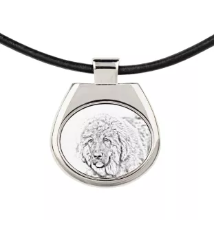 Mastif tybetański zawieszka naszyjnik z psem Art-Dog