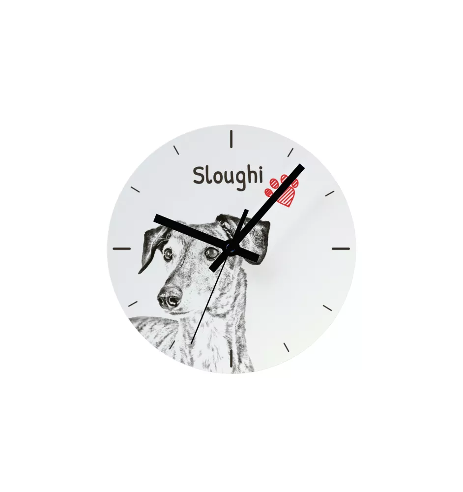 Tibetan Mastiff, Do khyi - wall clock with a dog, shelf clock with a print, personalized home decoration from the Art-Dog brand