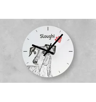 Tibetan Mastiff, Do khyi - wall clock with a dog, shelf clock with a print, personalized home decoration from the Art-Dog brand