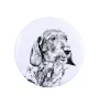 Dachshund Rauhhaar, Dackel, Teckel I - Anstecknadel mit Ihrem Hund, fügen Sie Ihr eigenes Foto hinzu, Marke Art-Dog