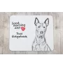 Thai Ridgeback - mouse pad with print, personalized dog-themed mouse pad, unique gadget for an office worker by Art-Dog brand