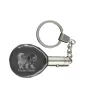 Tibetan Mastiff, Do khyi - pendant with a photo of a dog, crystal key ring in a gift box, a unique gift by Art-Dog