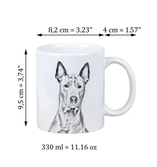 Thai Ridgeback - cup with a dog, cup with a photo, personalized gift from the Art-Dog brand