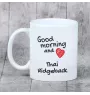 Thai Ridgeback, Thailand-Ridgeback - Tasse mit Hund, Tasse mit Bild, personalisiertes Geschenk der Marke Art-Dog