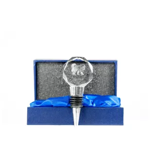 Tibetan Mastiff, Do khyi - Bottle stopper, crystal wine stopper with photo, personalised gift for bartender by Art-Dog brand