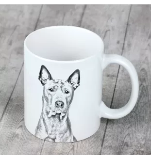 Thai Ridgeback, Chien thaïlandais à crête dorsale - tasse avec chien, une tasse joyeuse pour les amoureux des chiens, un cadeau personnalisé de la marque Art-Dog