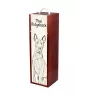 Thai Ridgeback - wine box with a dog, alcohol box with graphics, personalized gift box from the Art-Dog brand