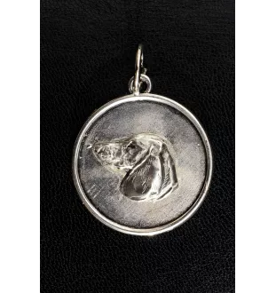 Dachshund Wire-haired, Wiener dog, Badger dog I - necklace with a dog, pendant for a dog mom, unique jewelry from the Art-Dog brand