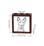 Thai Ridgeback - pen holder with a dog, desk organizer with a print, personalized desk decoration from the Art-Dog brand.