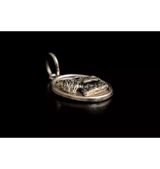 Dachshund Wire-haired, Wiener dog, Badger dog II - necklace with a dog, pendant for a dog mom, unique jewelry from the Art-Dog brand