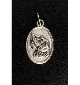 Dachshund Wire-haired, Wiener dog, Badger dog II - necklace with a dog, pendant for a dog mom, unique jewelry from the Art-Dog brand