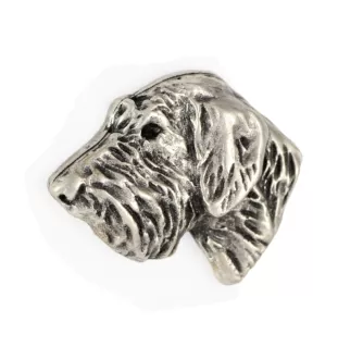 Dachshund Rauhhaar, Dackel, Teckel II - Halskette mit Hund, Anhänger für Hundemama, einzigartiger Schmuck der Marke Art-Dog