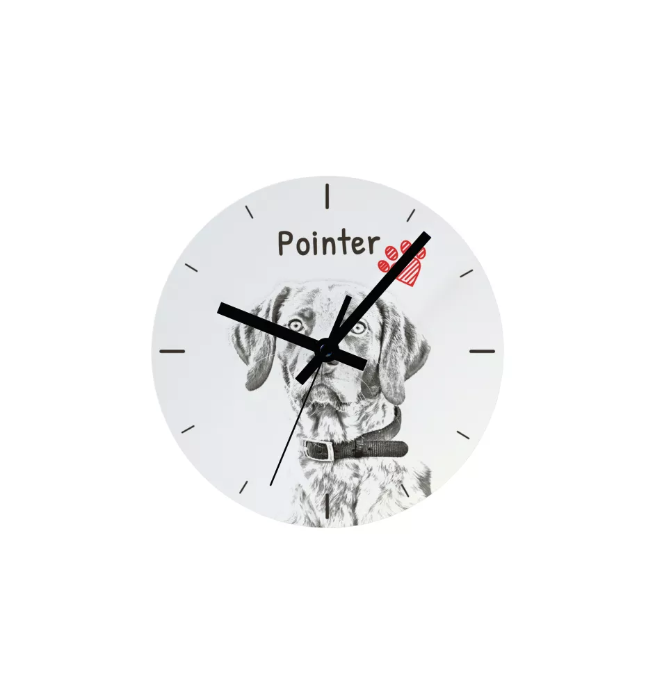 Thai Ridgeback - wall clock with a dog, shelf clock with a print, personalized home decoration from the Art-Dog brand