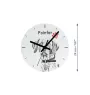 Thai Ridgeback - wall clock with a dog, shelf clock with a print, personalized home decoration from the Art-Dog brand