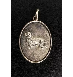 Jamnik szorstkowłosy III naszyjnik z medalikiem Art-Dog