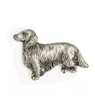 Dachshund Rauhhaar, Dackel, Teckel III - Halskette mit Hund, Anhänger für Hundemama, einzigartiger Schmuck der Marke Art-Dog