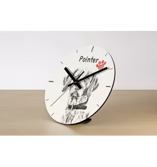 Thai Ridgeback - wall clock with a dog, shelf clock with a print, personalized home decoration from the Art-Dog brand