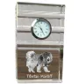 Mastif tybetański zegar trój-paskowy z psem Art-Dog