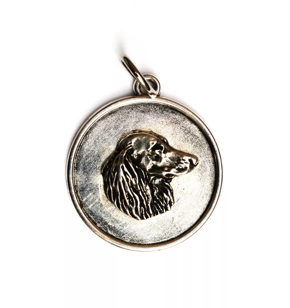 Dachshund Wire-haired, Wiener dog, Badger dog V - necklace with a dog, pendant for a dog mom, unique jewelry from the Art-Dog brand