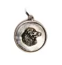 Teckel à poil dur, Chien-saucisse V - collier avec chien, pendentif pour maman de chien, bijoux uniques de la marque Art-Dog