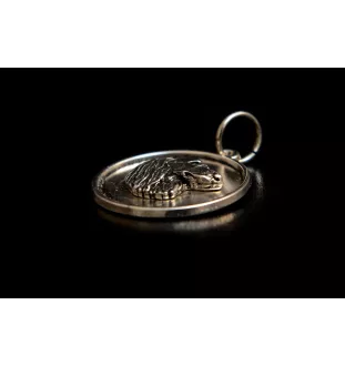 Dachshund Rauhhaar, Dackel, Teckel V - Halskette mit Hund, Anhänger für Hundemama, einzigartiger Schmuck der Marke Art-Dog