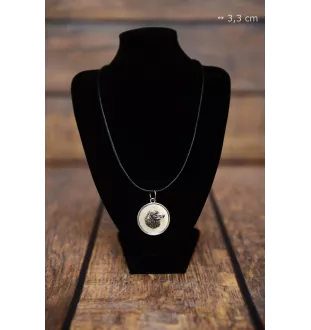 Dachshund Wire-haired, Wiener dog, Badger dog V - necklace with a dog, pendant for a dog mom, unique jewelry from the Art-Dog brand