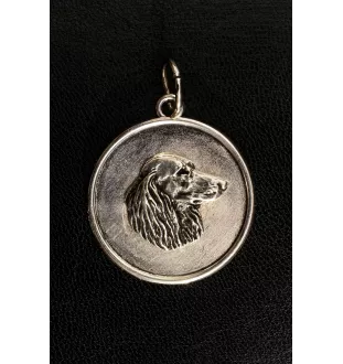 Dachshund Wire-haired, Wiener dog, Badger dog V - necklace with a dog, pendant for a dog mom, unique jewelry from the Art-Dog brand