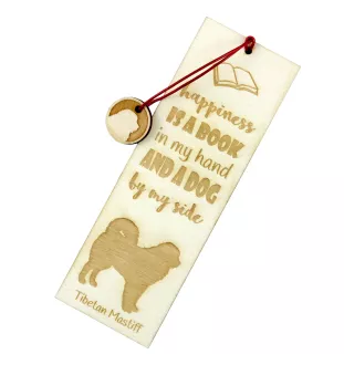Do khyi, Tibetdogge, Tibetanische Dogge, Tibetmastiff - Lesezeichen mit Hund, personalisiertes Lesezeichen, Hundeaccessoire für Leser der Marke Art-Dog