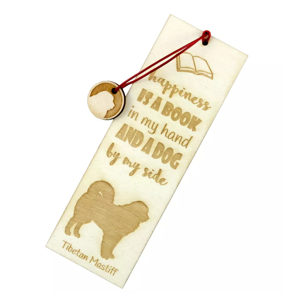Do khyi, Tibetdogge, Tibetanische Dogge, Tibetmastiff - Lesezeichen mit Hund, personalisiertes Lesezeichen, Hundeaccessoire für Leser der Marke Art-Dog