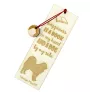 Do khyi, Tibetdogge, Tibetanische Dogge, Tibetmastiff - Lesezeichen mit Hund, personalisiertes Lesezeichen, Hundeaccessoire für Leser der Marke Art-Dog