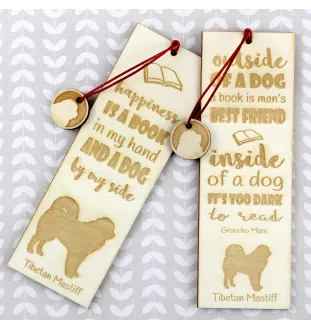 Do khyi, Tibetdogge, Tibetanische Dogge, Tibetmastiff - Lesezeichen mit Hund, personalisiertes Lesezeichen, Hundeaccessoire für Leser der Marke Art-Dog